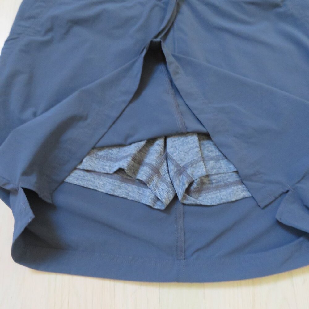 Duluth Trading Co Navy Blue Outdoor Skort Water Resistant - Picture 4 of 6